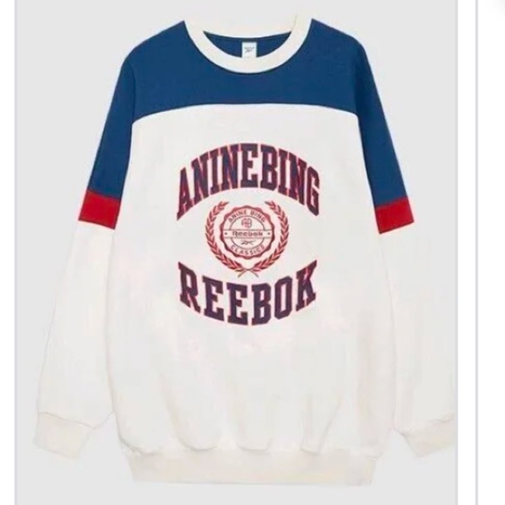 Anine Bing x Reebok crew neck sweatshirt